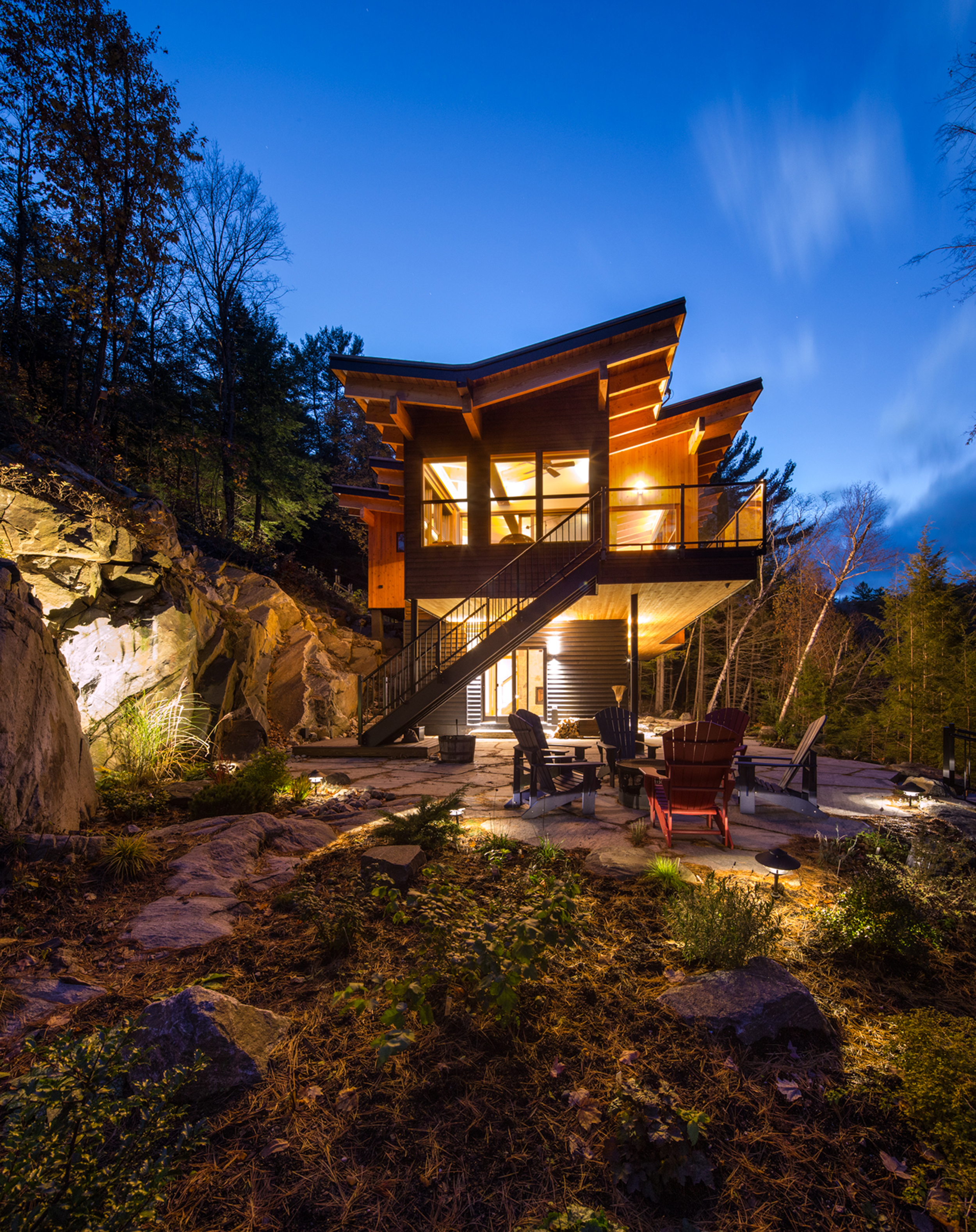 Rosseau Lake Cottage - Trevor McIvor Architect Inc.
