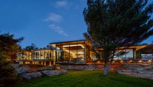 Contemporary Cottage on Georgian Bay Designed by Trevor McIvor Architect