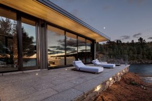 Waterfront Cottage Georgian Bay Outdoor Terrace
