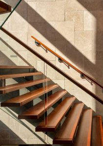 Modern Cottage Interior Stair Detail Trevor McIvor Architects Toronto