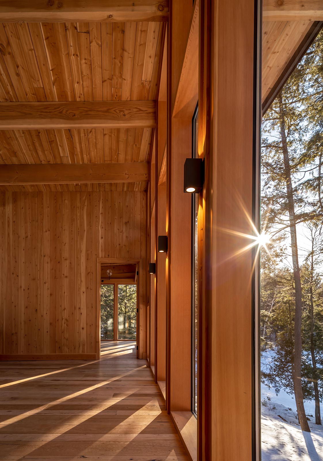 Modern Timber Cottage Design Toronto Architect Trevor McIvor