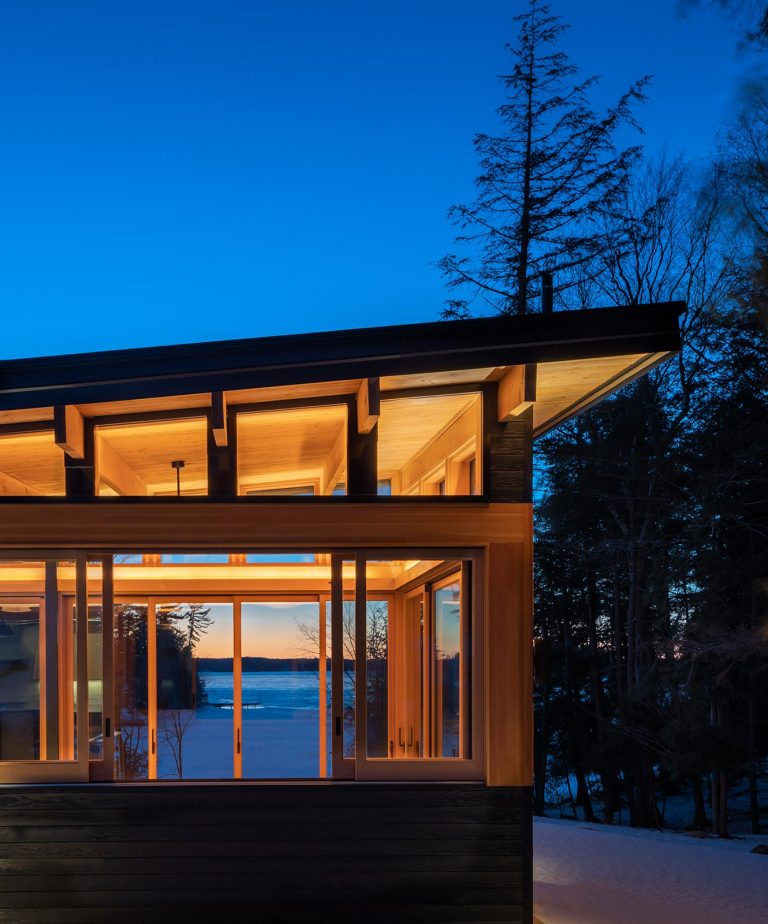 Trevor McIvor Architect Muakoka Lakefront Cottage