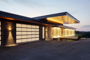 Front Entrance Modern Stoufville Estate Home