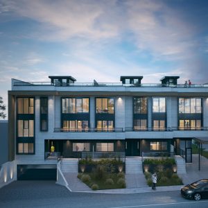 Curb Appeal Modern Townhouse Greater Toronto Area